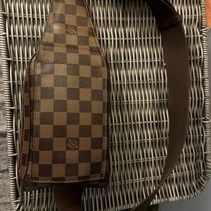 Louis Vuitton Brown Damier Canvas Belt Bag